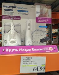Waterpik Water Flosser Ultra Plus + Cordless Pearl Combo: $49.99 in-store; $54.99 online