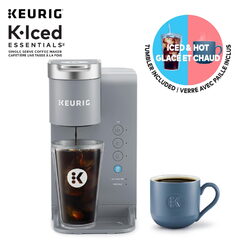 Keurig K-Iced Essentials Single Serve K-Cup Pod Coffee Maker $50