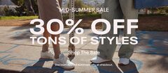 30% off mid-summer sale