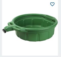 GROZ 16L Antifreeze/OIL Drain Pan | Green Color (Instead of Black) | $16.99 (Reg $24.99))