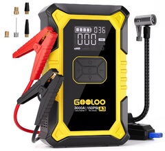 Gooloo A3 Car Jump Starter with Air Compressor - $79.99