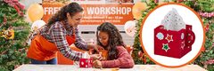 Register your Child to Build a Holiday Cocoa Mug on Saturday December 13, 2025 at 8:30 or 10:30 am ET