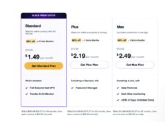 135% cashback on PureVPN through TopCashback.com and a very good price