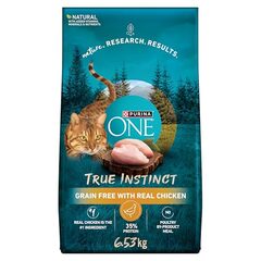 Purina ONE True Instinct Grain Free Dry Cat Food, Chicken 6.53 kg Bag $32.29 w/coupon and S&S