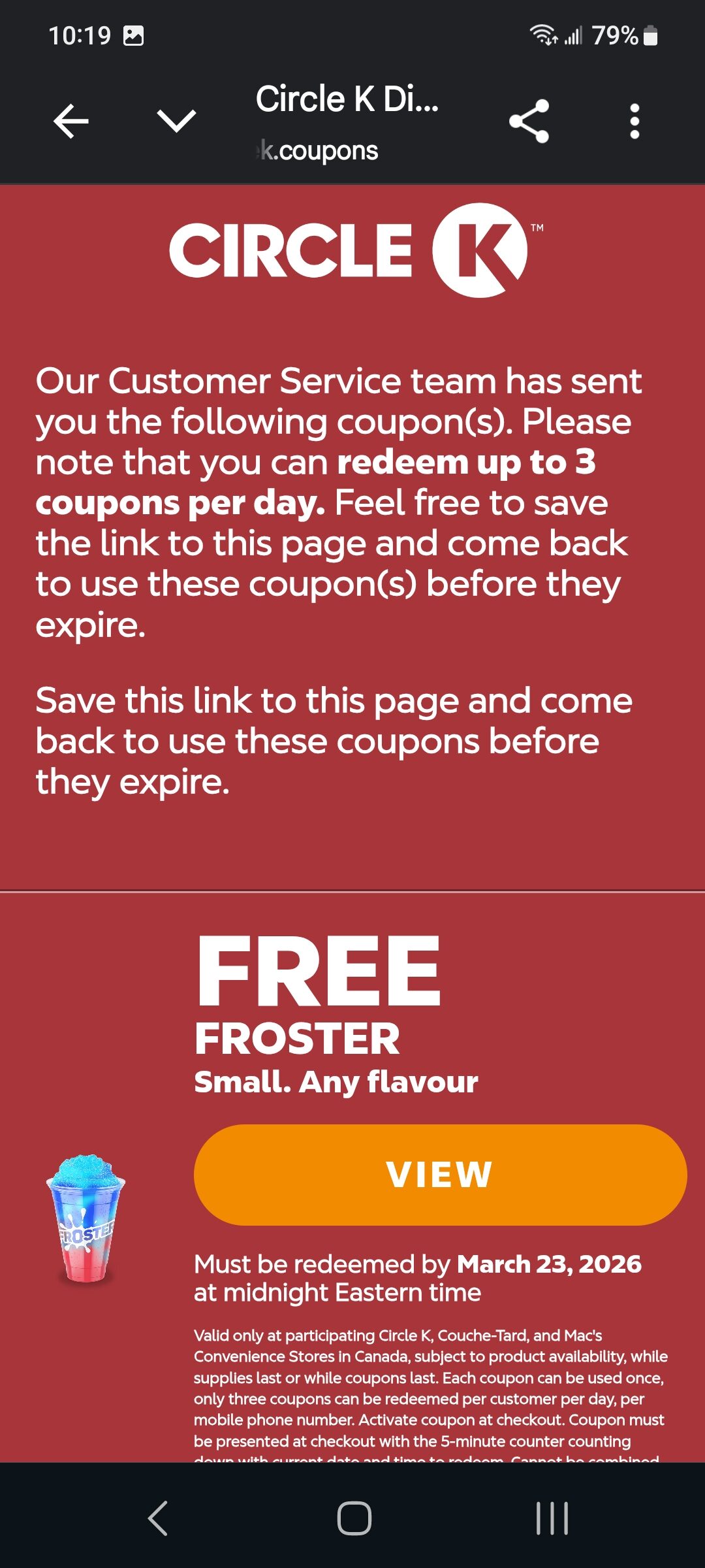 elf bar vape uk Free soda from circle k. EXP tonight! : r/freebies main image 0