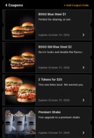 [The Burger's Priest] AB ON $10.99 for 2 blue steel single patty $14.99 for 2 double patty, $20 for 2 token chicken burgers APP coupons
