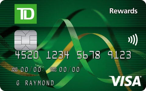 TD Rewards Visa* Card