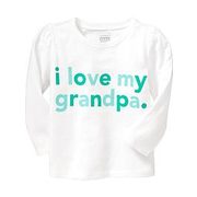 I Love My Grandpa Tees For Baby - $4.99 ($5.95 Off)