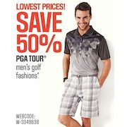 PGA Tour Men's Golf Fashions - 50% off