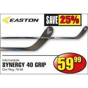 Easton Intermediate Synergy 40 Grip Hockey Stick - $59.99 (25% off)