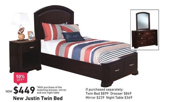 leons twin bed