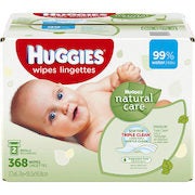 Huggies Natural Care Wipes 336s/368s - $9.99