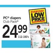 Pc Diapers Club Pack  - $24.99