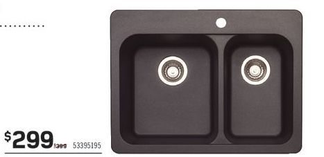 Rona Silgranit Vision 1 5 Kitchen Sink Cinder