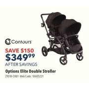 Contours Options Elite Double Stroller - $349.99 ($150.00 off)