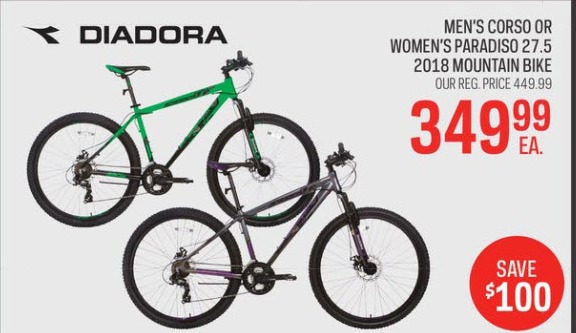 diadora bikes price