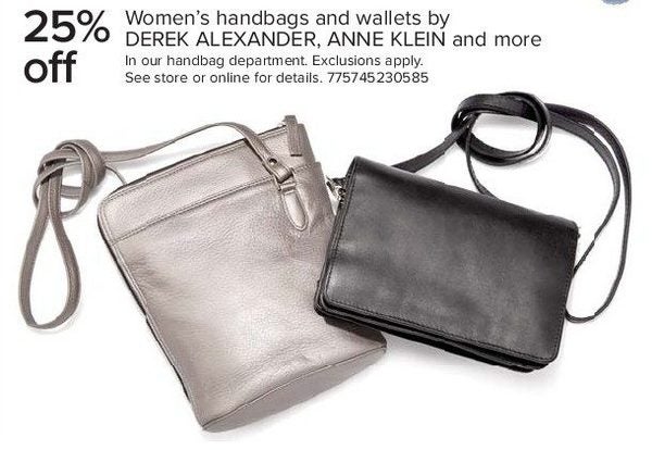 The Bay Women S Handbags And Wallts By Derek Alexander Anne Klein The Bay Women S Handbags And Wallts By Derek Alexander Anne Klein More 25 Off