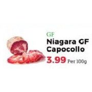 GF Biagara GF Capocollo  - $3.99/100 g