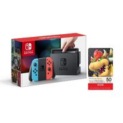 Amazon.ca Cyber Monday 2018 Deal: Nintendo Switch Console with $50.00 Nintendo eShop Code $329.95 (regularly $379.99), Today Only