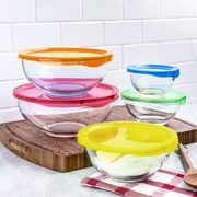 Kitchen Stuff Plus Red Hot Deals: KSP Vibe Glass Mixing Bowl Set $20, KSP Aria LED Essential Oil Diffuser $30 + More!