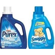 Purex Laundry Detergent, Baby Laundry Detergent or Snuggle Fabric Softener - $3.99
