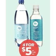 Be Better Sparkling Water Regular, Lemon Or Lime Or Artesian Water - 4/$5.00