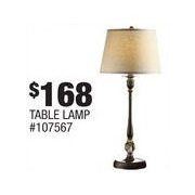 Table Lamp - $168.00