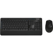 Microsoft Wireless Desktop 3050 BlueTrack Keyboard & Mouse Combo (PP3-00002) - Black - English - $49.99