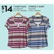 Classic Editions Striped T-Shirt - $14.00