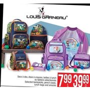 Jean Coutu Louis Garneau Backpacks Pencil Cases Lunch Bags and