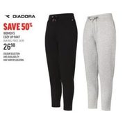 Diadora Women's Cozy Up Pant - $26.98 (50% off)