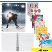 Coiled Notebooks - $1.48