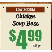 Chicken Soup Base - $4.99/455 gr