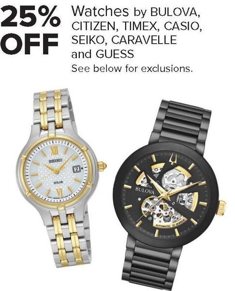 The Bay: Watches By Bulova, Citizen, Timex, Casio, Seiko, Carevelle And  Guess 
