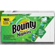 Bounty Napkins - $3.99