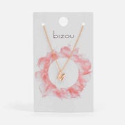 Golden Pendant With Letter M Charm - 2/$22.00