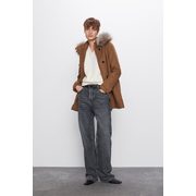 Coat With Faux Fur Hood - $49.99 ($49.91 Off)