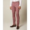 Slim Fit Checkered Red Suit Pant - $69.95 ($59.05 Off)