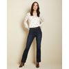 High-waisted Semi-flare Leg Jeans In Raw Wash - 32'' - $19.95 ($59.95 Off)