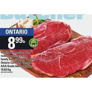 Top Sirloin Premium Oven Roast Or Grilling Steak - $7.99/lb