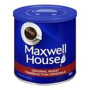 Maxwell House Coffee Large Tin or Tetley Tea  - $6.97