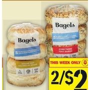 Bagels - 2/$2.00