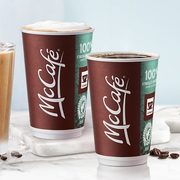 McDonald's: Medium McCafé Premium Roast Hot or Iced Coffee for $1 or Latte for $2