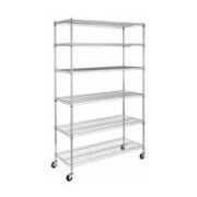 For Living 6-Tier Wire Shelf on Casters - $199.99 (20% off)