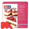 M&M Food Market Strawberry Cheesecake - $9.99