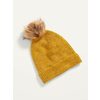 Rib-Knit Faux-Fur Pom-Pom Beanie For Girls - $8.97 ($11.02 Off)