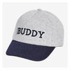Baby Boys' Embroidered Baseball Cap In Grey Mix - $6.94 ($3.06 Off)