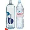Glaceau Smartwater, Evian or Fiji Natural Spring Water - 2/$5.00