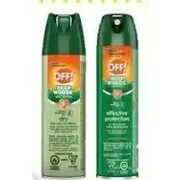 Off! Deep Woods Insect Repellents - Up to 10% off