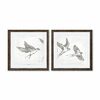 Bee & Willow™ Flying Birds 30-inch Square Framed Wall Art In Brown/multi (set Of 2) - $79.99 ($80.01 Off)